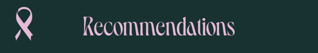 Breast Cancer Canada Recommendations for the Federal Government